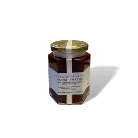 confiture-fraise-sureau