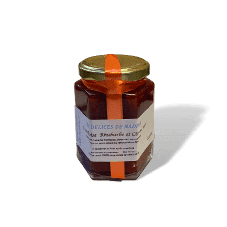 confiture-framboise-rhubarbe