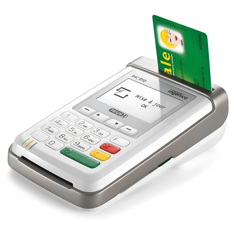 carte vital Ingenico