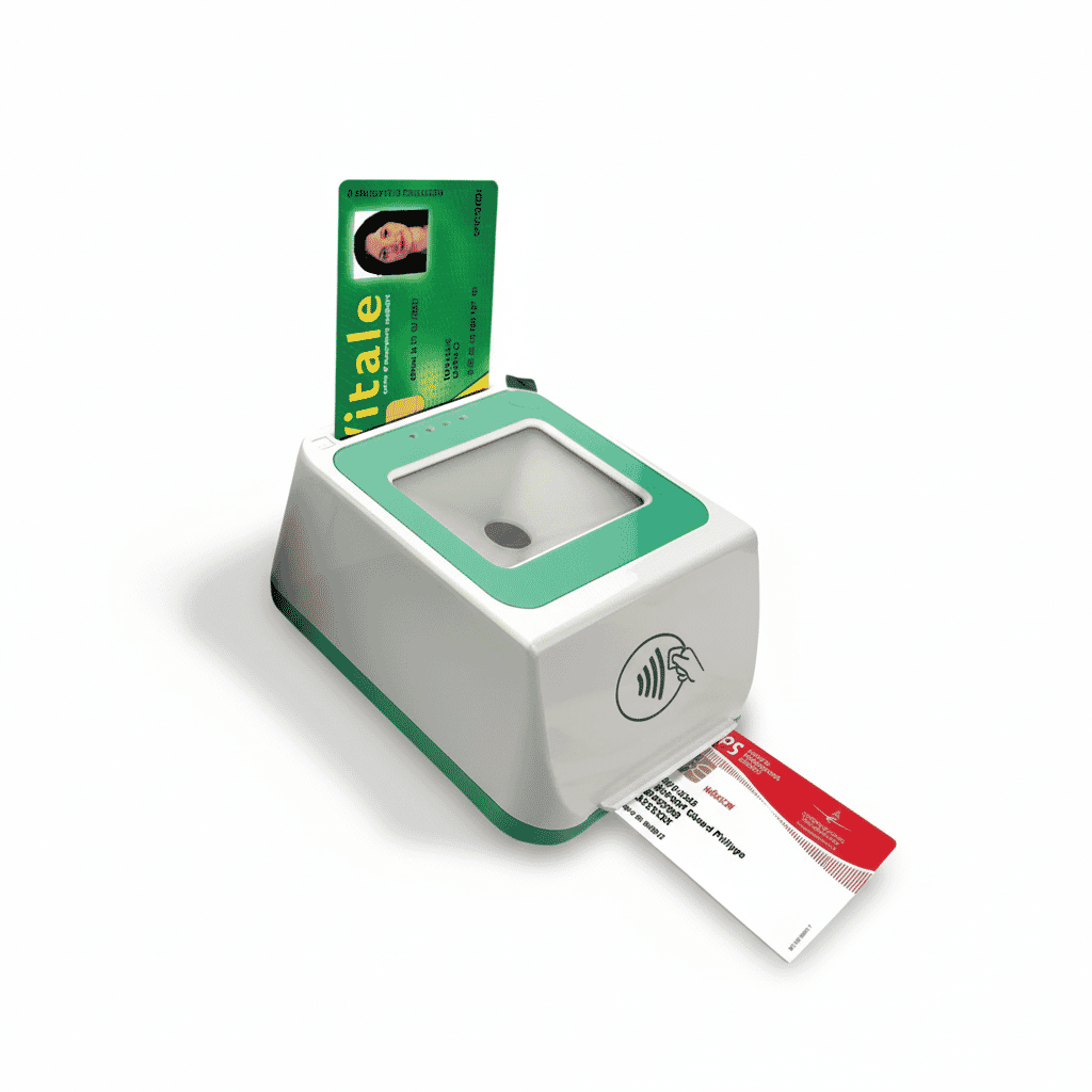 Lecteur SESAM-Vitale LKN600 – Lecture carte Vitale, CPS et e-Vitale avec NFC