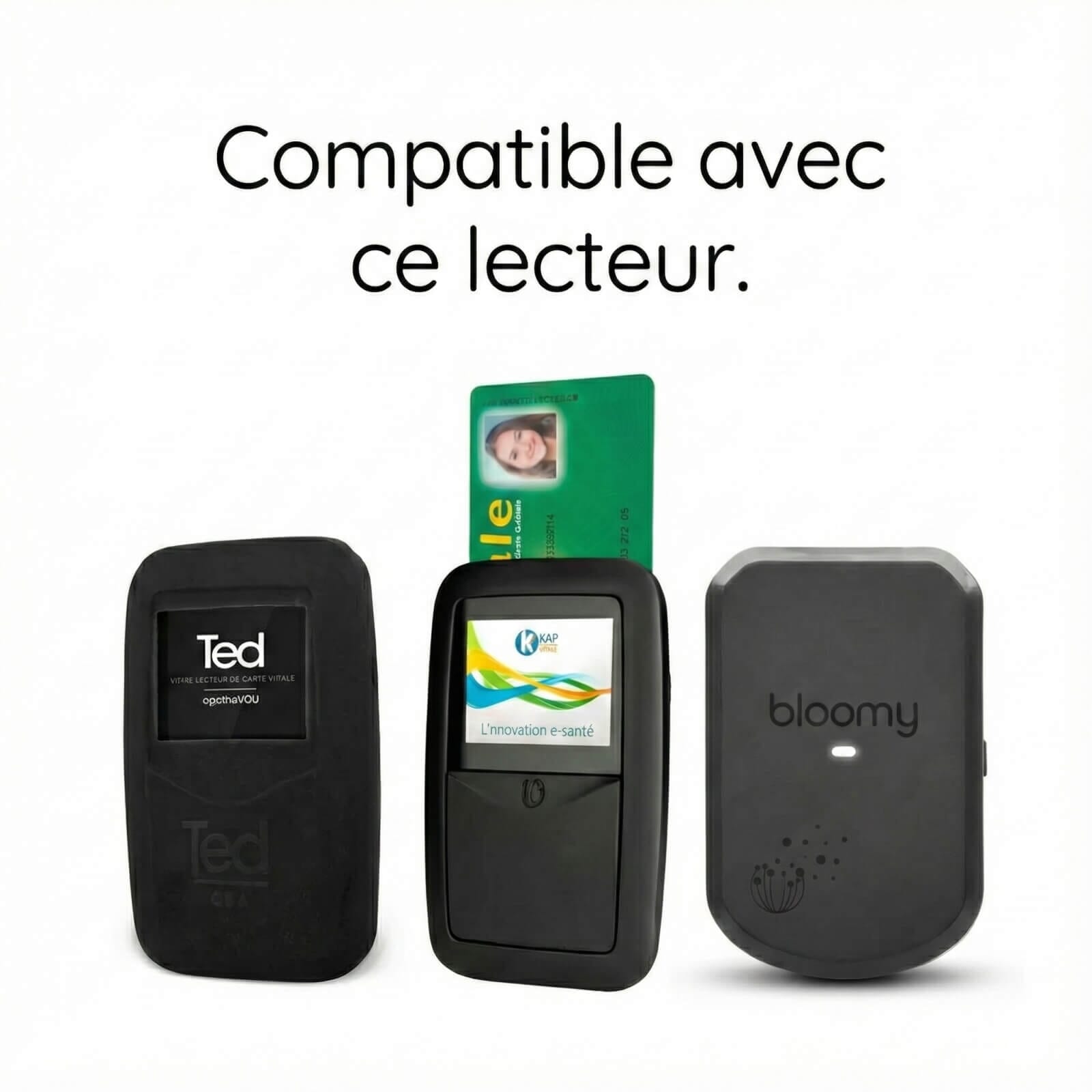 Housse de protection – Lecteur Carte Vitale KAP INSIDE - Ted / BLOOMY