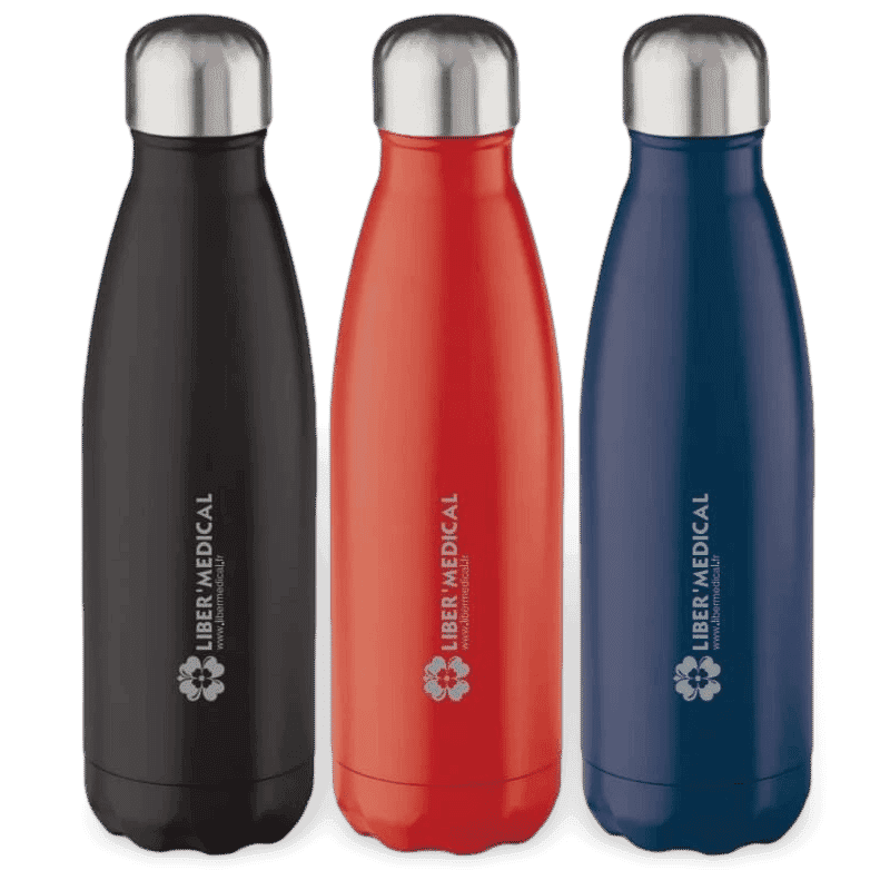 Bouteille Isotherme Inox Liber'Médical - 1